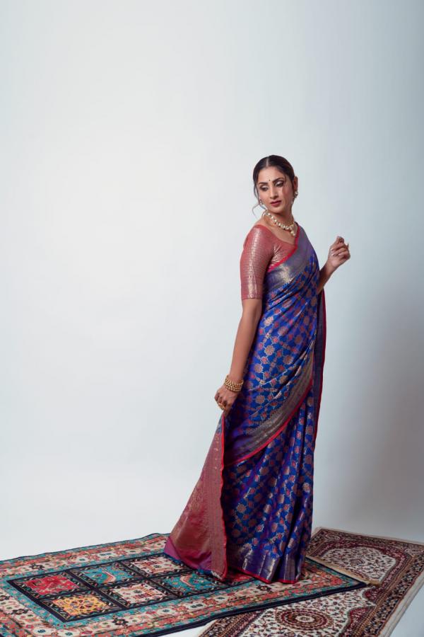 Rajpath Anika Festive Wear Weaving Silk Saree Collection